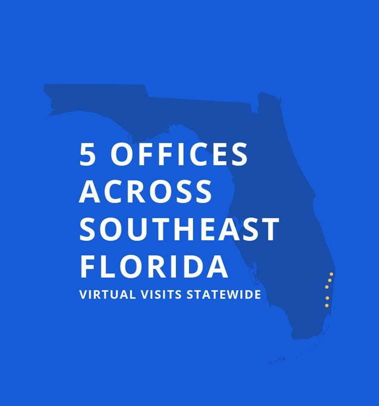 5 Offices Across Southeast Florida Virtual Visits site wide